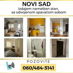 Novi Sad real-estate - Novi Sad, izdajem namešten stan